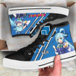 KonoSuba Aqua High Top Shoes Custom Anime Sneakers - 2 - GearAnime