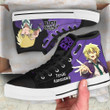 Mob Psycho 100 Teruki Hanazawa High Top Shoes Custom Anime Sneakers - 2 - GearAnime