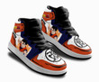 Gohan Kids Sneakers Custom Anime Dragon Ball Kids Shoes - 3 - GearAnime