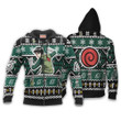 Rock Lee Ugly Christmas Sweater Custom Xmas Gifts Idea - 2 - GearAnime