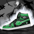 Akt Sneakers Green Custom Anime Shoes - 4 - GearAnime