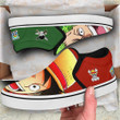 Luffy and Zoro Slip On Sneakers Custom One Piece Anime Shoes - 4 - GearAnime