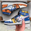 Goku And Vegeta Ki Blast Sneakers Custom Anime Dragon Ball Shoes - 2 - GearAnime