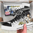 Bruno Bucciarati High Top Shoes Custom Manga Anime Jojo's Birraze Adventure Sneakers - 2 - GearAnime