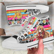Taiga Aisaka High Top Shoes Custom Anime Toradora Sneakers - 2 - GearAnime