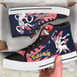 Pokemon Sylveon High Top Shoes Custom Anime Sneakers - 2 - GearAnime