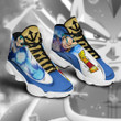 Vegeta Blue Sneakers Custom Anime Dragon Ball Shoes - 2 - GearAnime