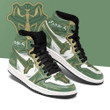 Green Mantis Magic Knight Sneakers Black Clover Sneakers Anime - 1 - GearAnime