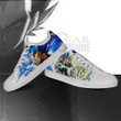 Vegeta Blue Skate Shoes Dragon Ball Custom Anime Shoes - 4 - GearAnime