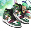 Zoro Sneakers Custom Anime One Piece Shoes - 2 - GearAnime