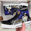 Albedo High Top Shoes Custom Overlord Anime Sneakers