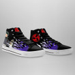 Obito Uchiha High Top Shoes Anime Flame Style