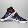 Obito Uchiha High Top Shoes Anime Flame Style