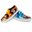 Goku and Luffy Slip-On Shoes Canvas Custom Anime Shoes Otaku Gift Ideas