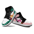 Tanjiro and Nezuko Skills Kids Sneakers Demon Slayer Anime Kids Shoes for OtakuGear Anime