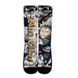 Asta Socks Black Clover Custom Anime Socks Manga StyleGear Anime