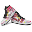 Uta Sneakers One Piece Red Custom Anime Shoes Perfect Gift Idea