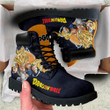 Gogeta Super Saiyan 3 Boots Dragon Ball Anime Leather Casual