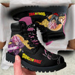 Goku Black Rose Boots Dragon Ball Anime Leather Casual