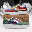Zoro and Luffy Air Sneakers Custom Anime One Piece Shoes - 1 - GearAnime