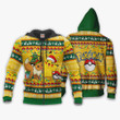 Pikachu Eevee Ugly Christmas Sweater Pokemon Anime Xmas Gift VA11 - 2 - GearAnime