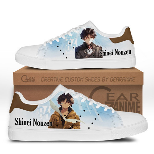 86 Eighty Six Shinei Nouzen Skate Sneakers Custom Anime Shoes