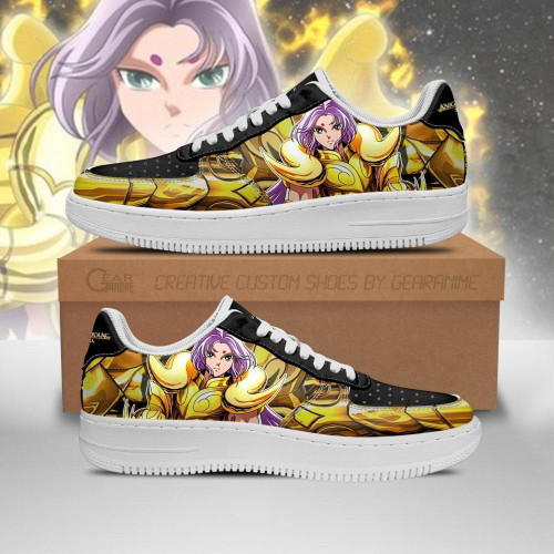 Aries Mu Sneakers Uniform Saint Seiya Anime Shoes