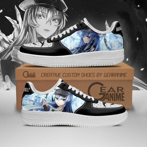 Akame Ga Kill Esdeath Shoes Custom Anime Sneakers PT11
