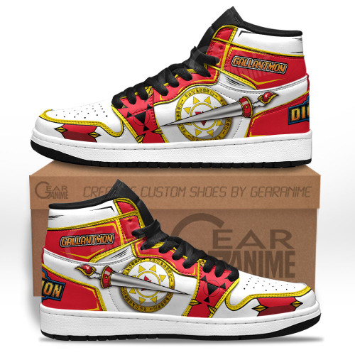 Gallantmon Sneakers Custom Digimon Anime Shoes For Fans