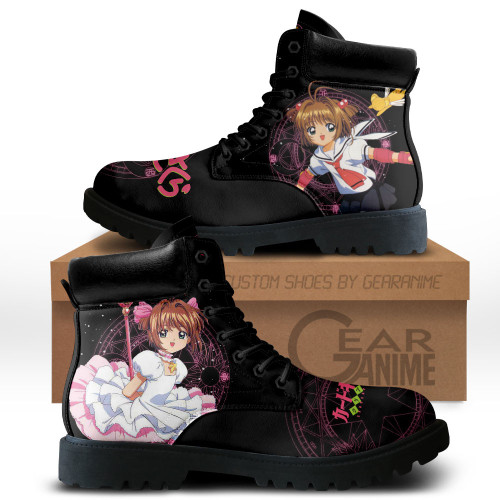 Cardcaptor Sakura Kinomoto Boots Shoes Anime MV1912