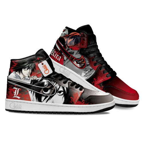 Light Yagami and L Lawliet J1 Sneakers Anime MN21