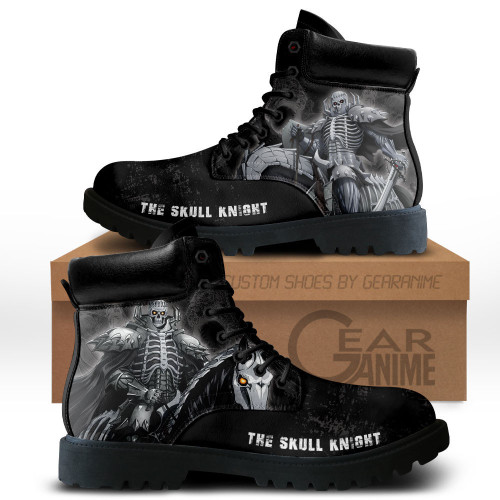 The Skull Knight Boots Shoes Anime Custom