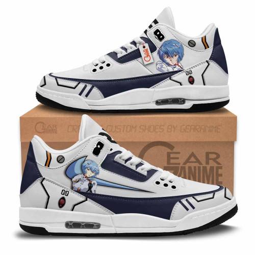 Rei Ayanami Sneakers J3 Anime Shoes