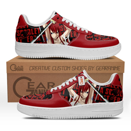 Erza Scarlet Shoes Anime Air Sneakers