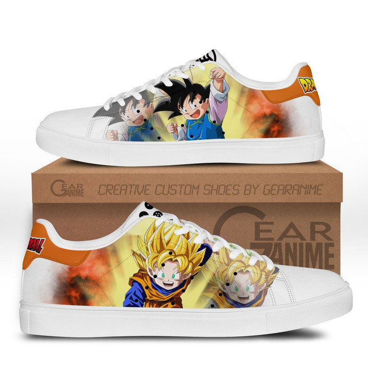 Dragon Ball Goten Skate Sneakers Custom Anime Shoes - 1 - GearAnime