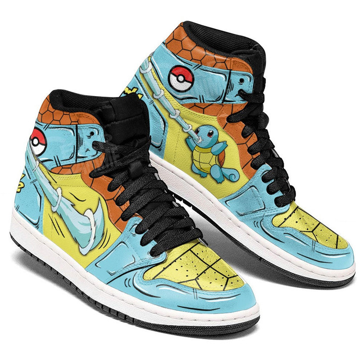 Pokemon Squirtle Sneakers Custom Anime Shoes - 4 - GearAnime