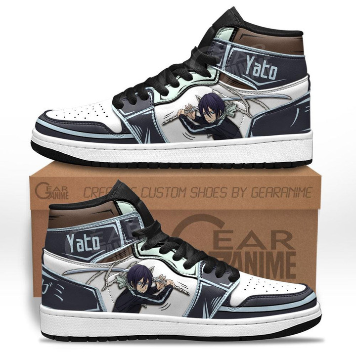 Noragami Yato Sneakers Custom Anime Shoes - 1 - GearAnime