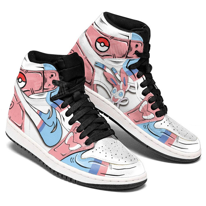 Pokemon Sylveon Sneakers Custom Anime Shoes - 4 - GearAnime