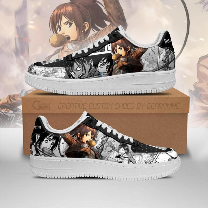 AOT Sasha Sneakers Attack On Titan Anime Shoes Mixed Manga - 1 - GearAnime
