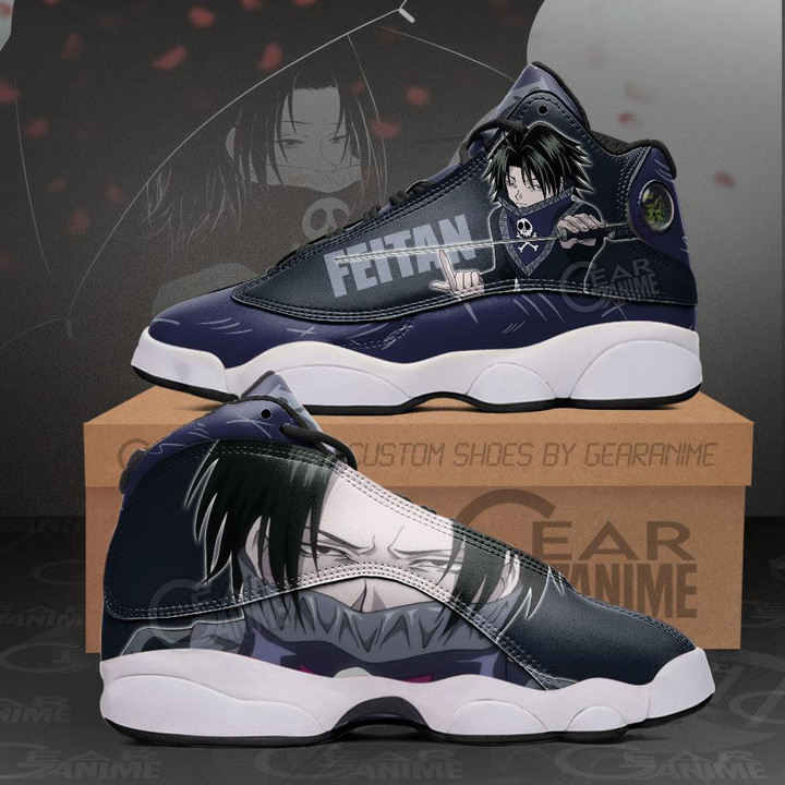 Feitan Sneakers Custom Anime Hunter X Hunter Shoes - 1 - GearAnime