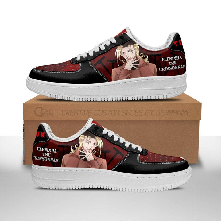 Trigun Shoes Elendira the Crimsonnail Sneakers Anime Shoes - 1 - GearAnime