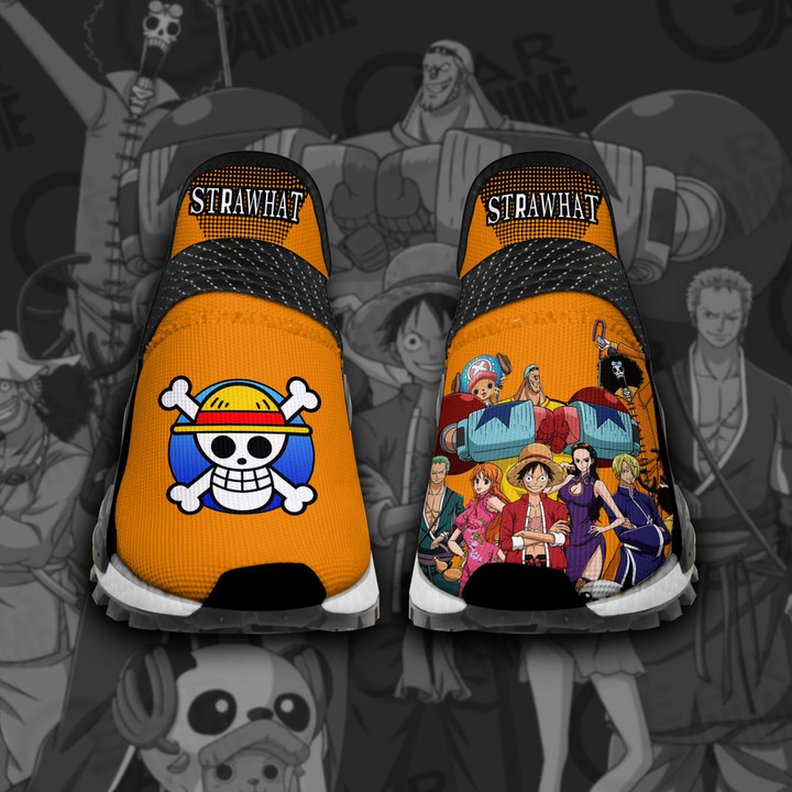 Straw Hat Pirates Shoes One Piece Custom Anime Shoes TT11 - 1 - GearAnime