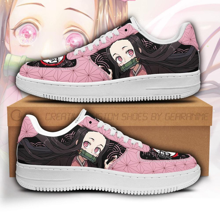 Nezuko Air Sneakers Custom Demon Slayer Anime Shoes - 1 - GearAnime