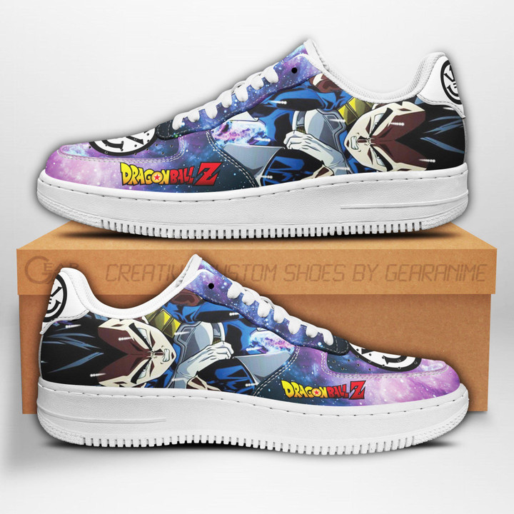 Vegeta Air Force Sneakers Galaxy Custom Anime Dragon Ball Shoes - Gear ...