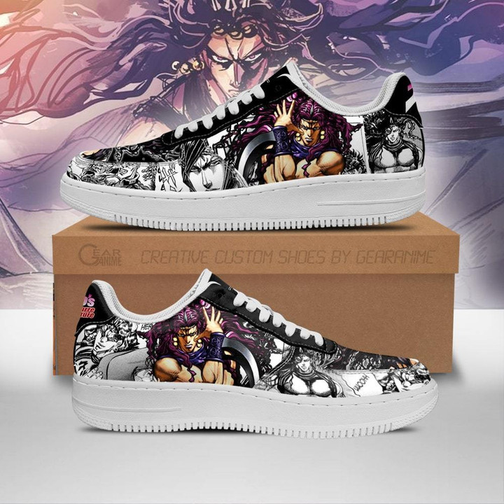 Kars Sneakers Manga Style JoJo's Anime Shoes Fan Gift Idea PT06 - 1 - GearAnime