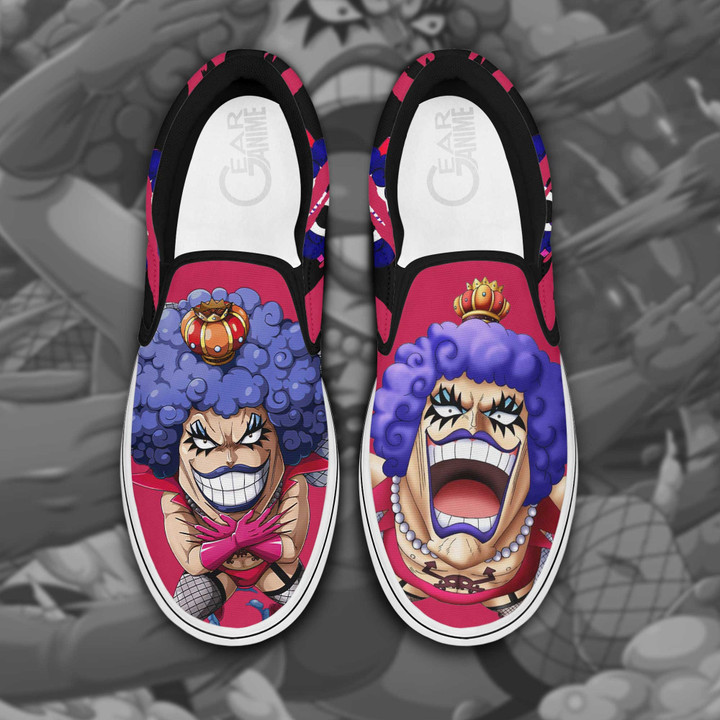 One Piece Ivankov Slip On Sneakers Custom Anime Shoes - 1 - GearAnime