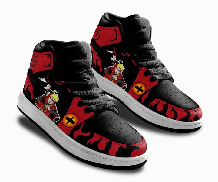 NRT Uzumaki Sage Kids Sneakers Custom Anime NRT Kids ShoesGear Anime