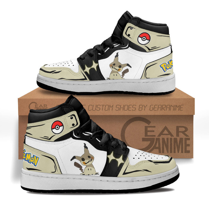 Mimikyu Kids Sneakers Custom Anime Pokemon Kids ShoesGear Anime