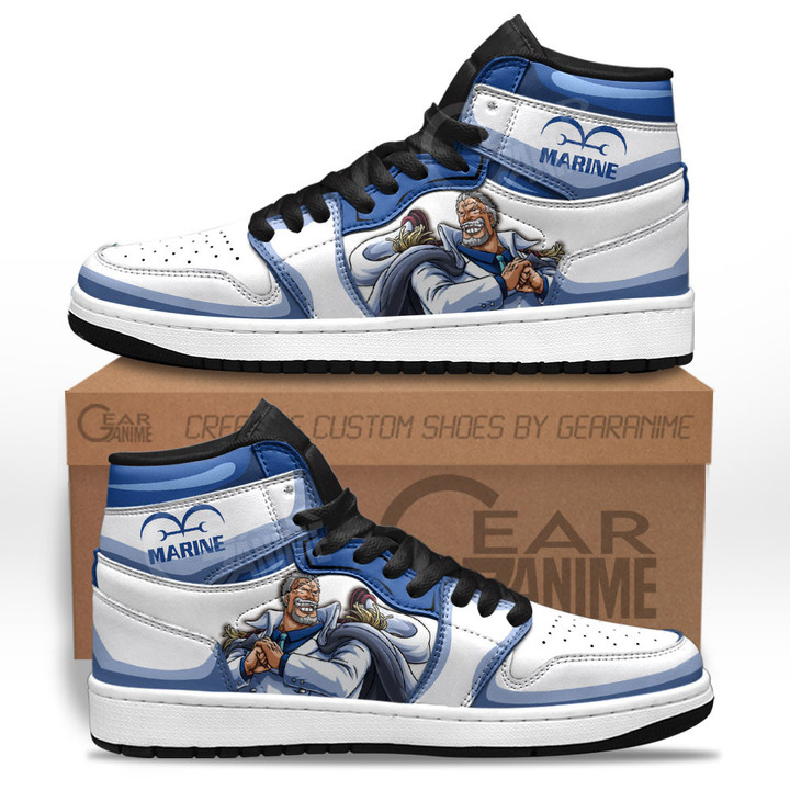 Monkey D Garp Sneakers Custom One Piece Anime Shoes Gifts For OtakuGear Anime