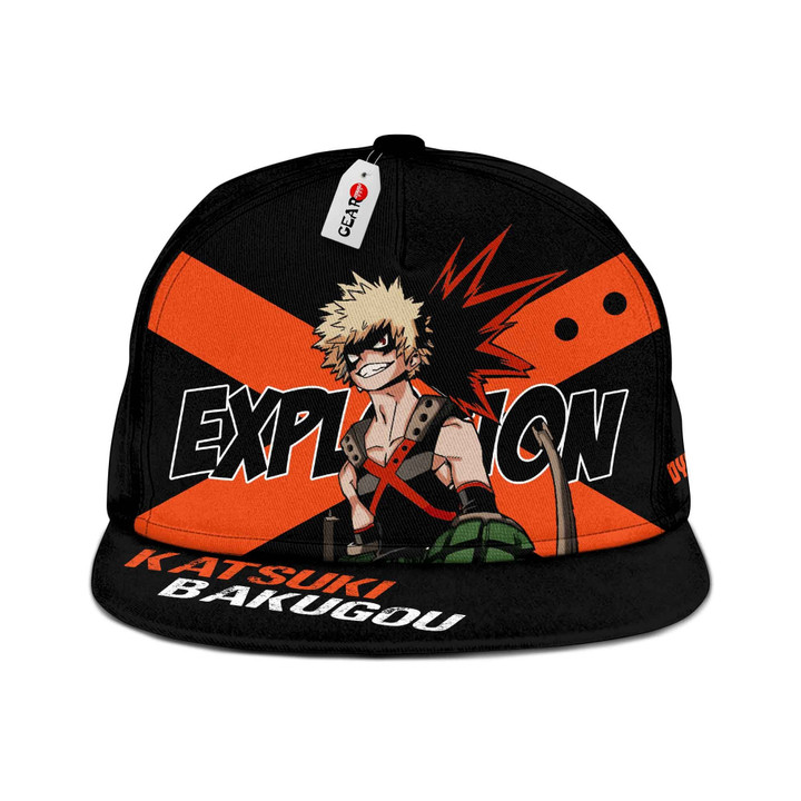 Katsuki Bakugou Hat Cap Anime Snapback Hat